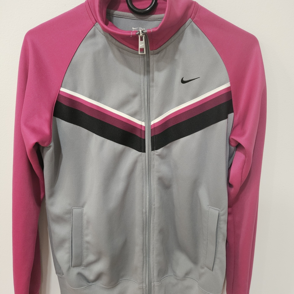 Nike Women's Pink and Gray Jacket